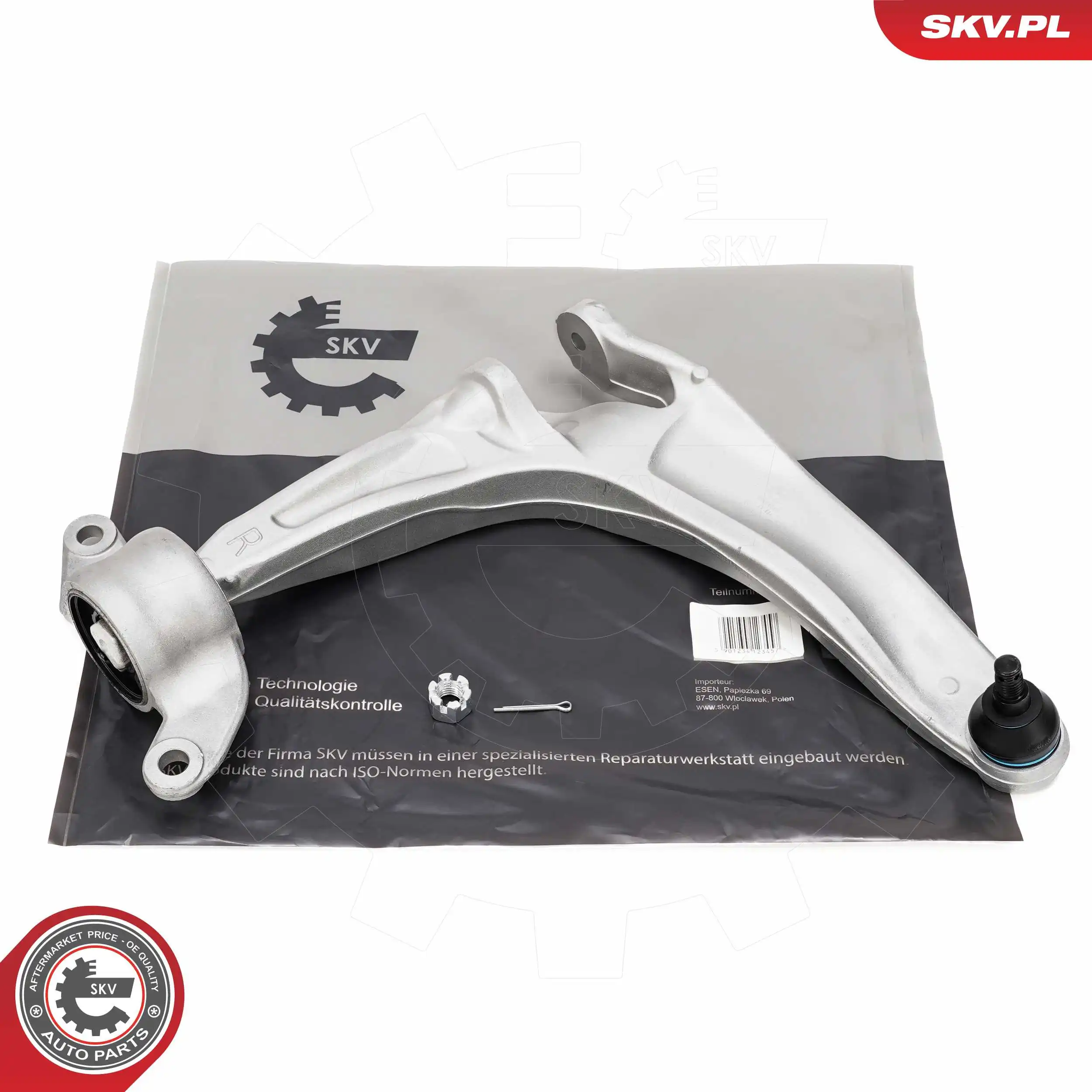 Control/Trailing Arm, wheel suspension